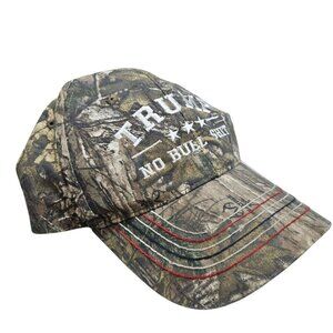 Trump No Bullsh!t Camo Hat Port Authority Cotton/Polyester Cap With Adjustable S